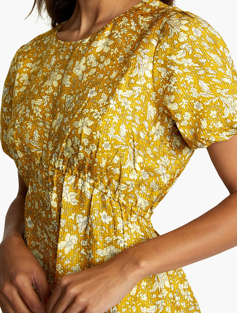 MyRunway Shop RVCA Tawny Gold Dress for Women from MyRunway.co.za